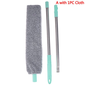 Long handle crevice dust cleaner