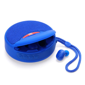 Bluetooth 2in1 ポータブルワイヤレスイヤホン＆bluetoothスピーカー