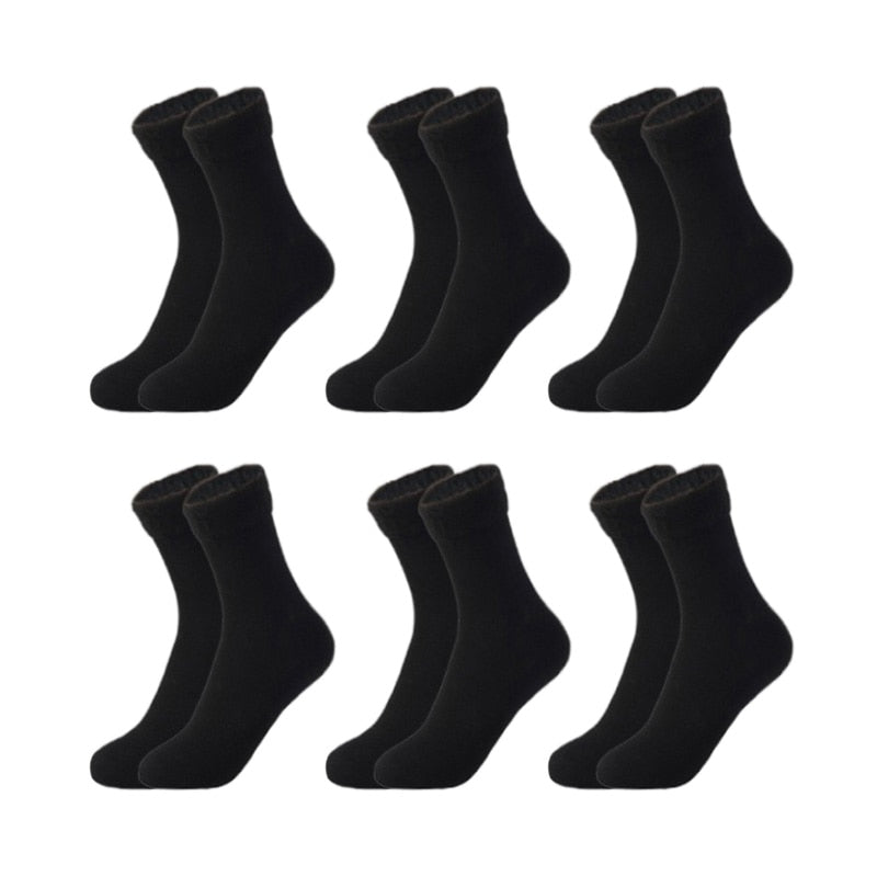 Unisex Self-Heating Thermal Socks Set of 6