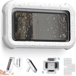 480 degree rotation angle waterproof shower phone holder