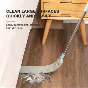 Long handle crevice dust cleaner